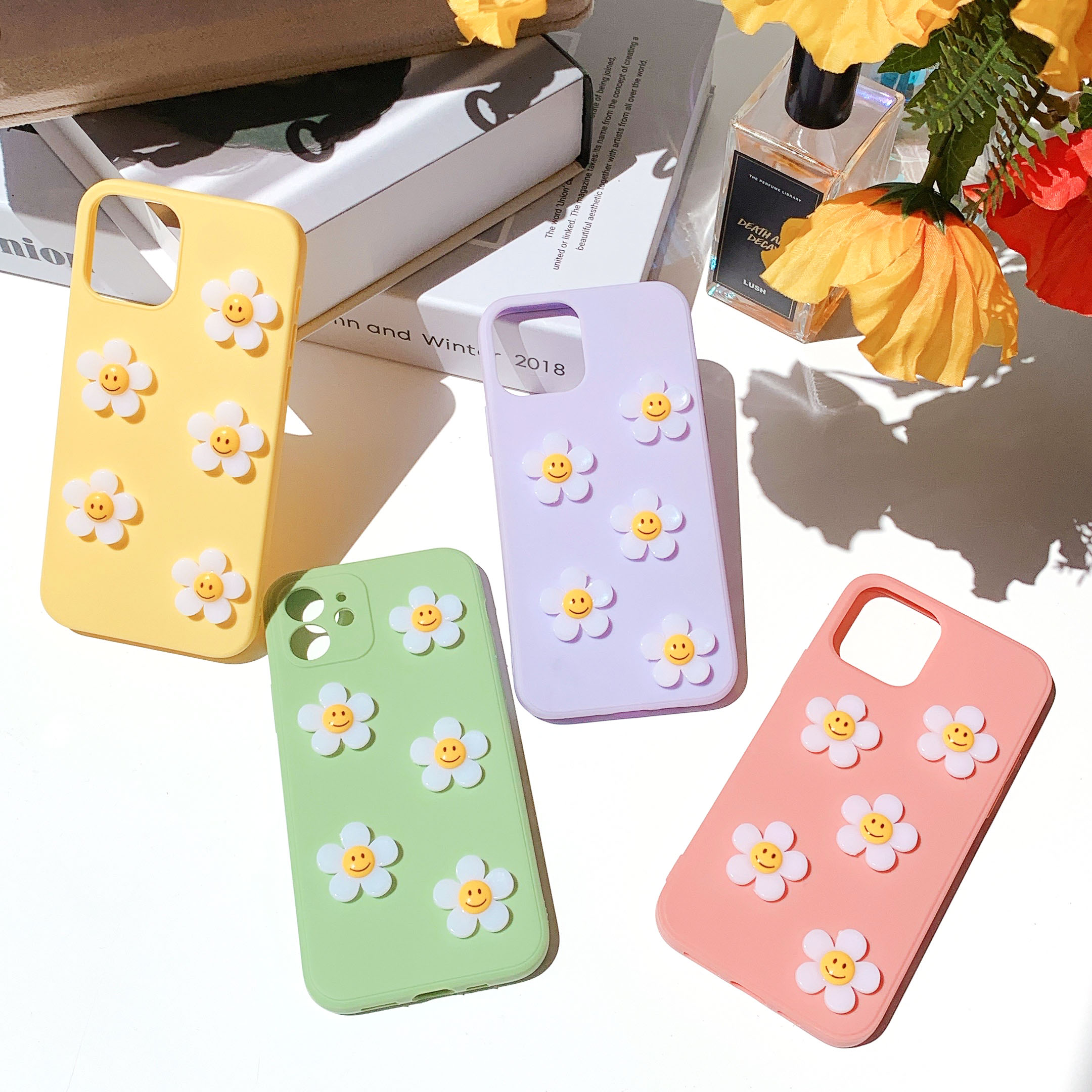 daisy garden phone case (4col)